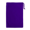 Purple Cotton Drawstring Gift Bag 25x35cm