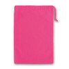 Raspberry Pink Cotton Drawstring Gift Bag 25x35cm