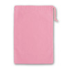 Rose Pink Cotton Drawstring Gift Bag 25x35cm