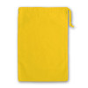 Yellow Cotton Drawstring Gift Bag 25x35cm