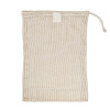 Natural Mesh Cotton Drawstring Bag 25x35cm