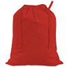 Extra Large Red Cotton Santa Sack with Christmas Tree design