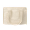 Cotton Canvas 8oz Tote Bag 37x26x15cm. Inner Pocket