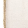 Cotton 12oz Canvas & Jute Tote Shopper Bag 37x30x15cm Long Handles