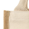 Cotton 12oz Canvas & Jute Gift Bag 20x20x12cm