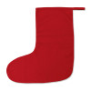 Personalised Red Cotton Snowman Christmas Stocking