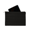 Black Canvas 8oz Tablet Protector Case 25x16cm