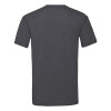 Valueweight Polycotton Dark Heather Crew Neck T-Shirt - Large