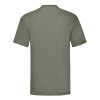 Printed Olive Crew Neck T-Shirt - Large