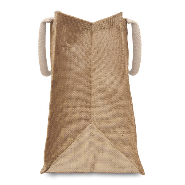 Natural Jute Box Bag 32x32x20cm | Shopper Tote Bags | The Clever Baggers