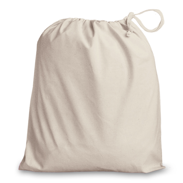 Drawstring bag sales cotton on