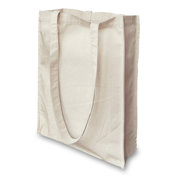 Cotton Canvas Tote Bag Shopper 32x36x10cm | The Clever Baggers
