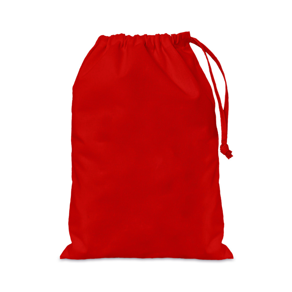 Red Drawstring Red Cotton Drawstring Bag 25x35cm | Drawstring Gift Bags| The Clever ...