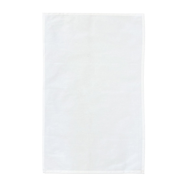 White Cotton Tea Towel 45x68cm | Cotton Tea Towels | The Clever Baggers